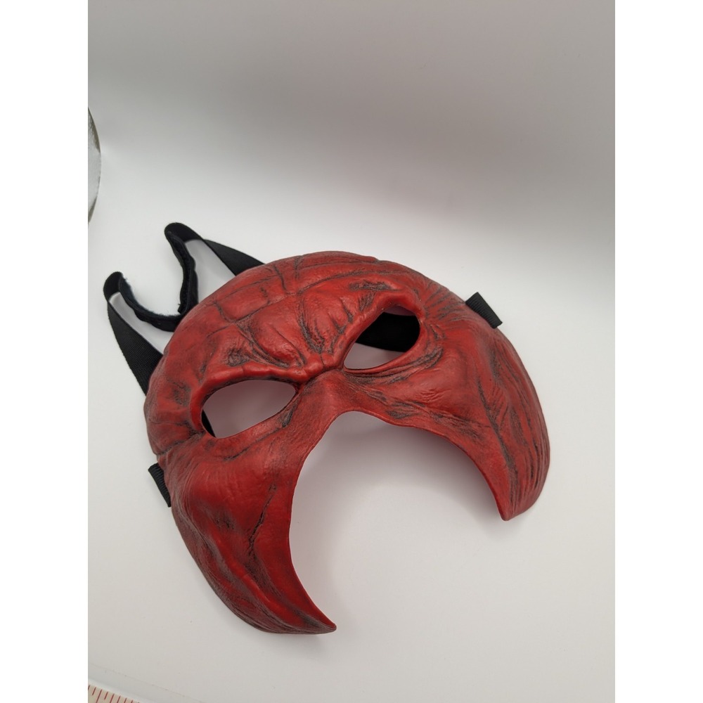 WWE Kane Replica Mask 2012 Mattel Red 'Team Hell No' Halloween Costume Wrestling